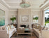 coastal wall decor with coral urchin